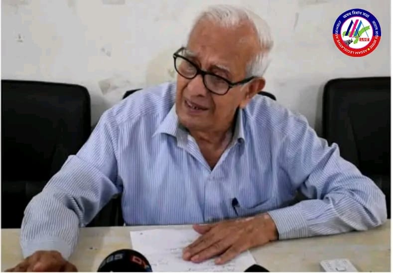 প্ৰবীণ সাংবাদিক শ্ৰদ্ধাৰ ধীৰেন্দ্ৰ নাথ চক্ৰৱৰ্তী ডাঙৰীয়াৰ বিয়োগত গভীৰ ...